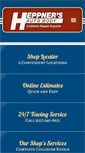 Mobile Screenshot of heppnersautobody.com